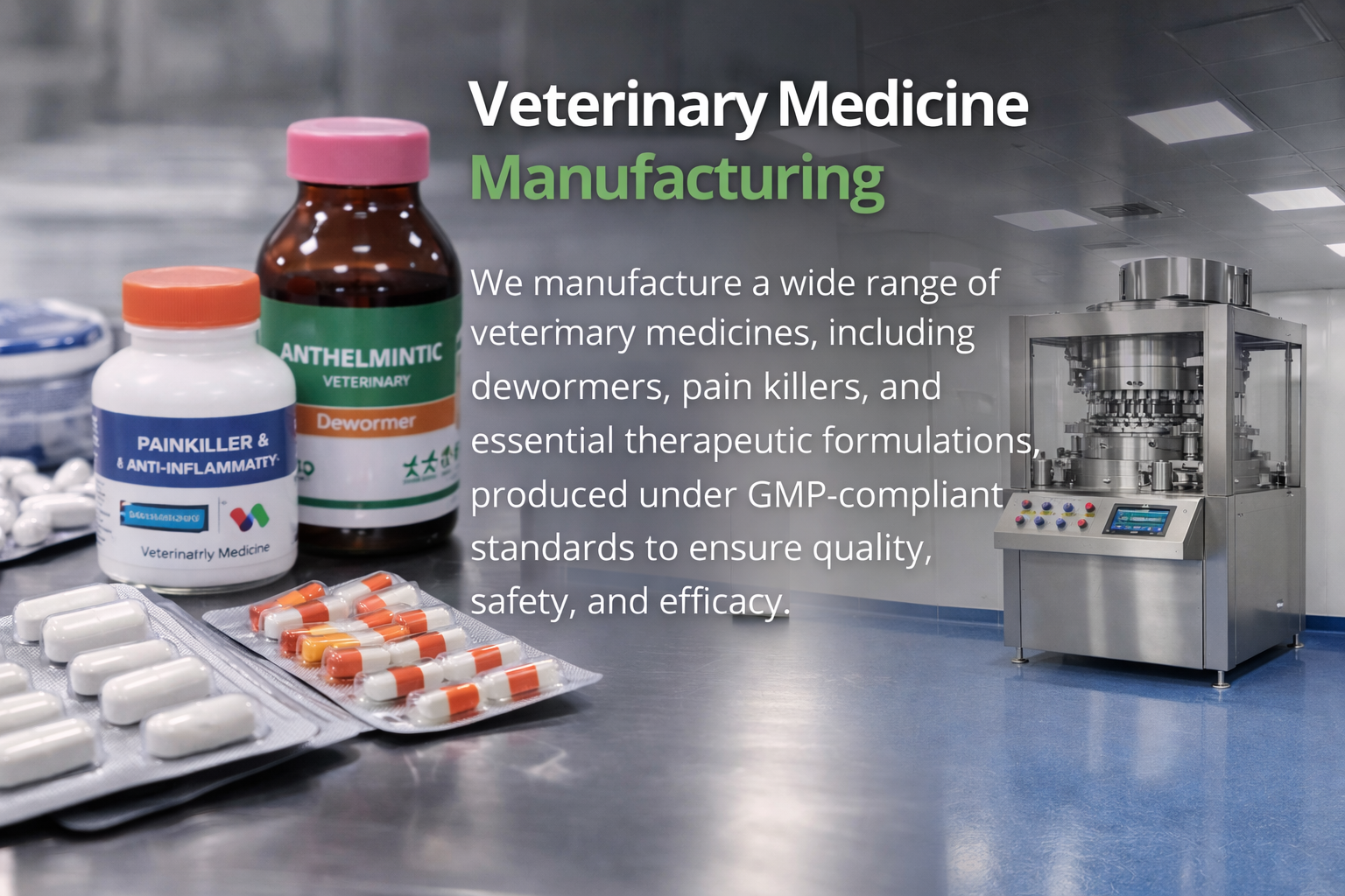 Veterinary Oral Medicine Manufacturer in Gujarat India